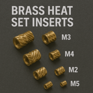 Brass Heat set insert